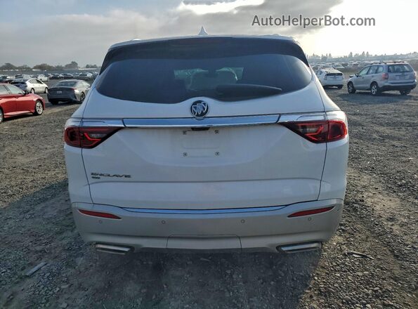 5GAEVBKW0NJ132327 2022 BUICK ENCLAVE Белый Вид сзади