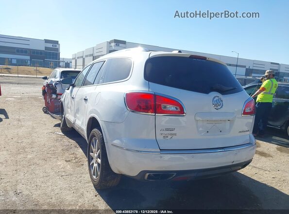 5GAKRBKD2GJ143726 2016 BUICK ENCLAVE Белый Задняя левая четверть