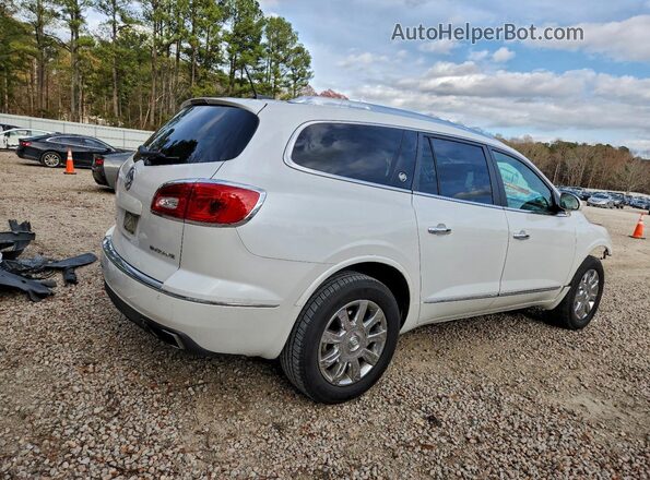 5GAKRBKD7HJ346449 2017 BUICK ENCLAVE Белый Задняя правая четверть