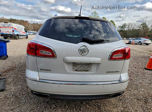 5GAKRBKD7HJ346449 2017 BUICK ENCLAVE Белый Вид сзади