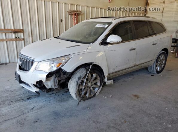5GAKRCKDXGJ291239 2016 BUICK ENCLAVE Белый Передняя левая четверть