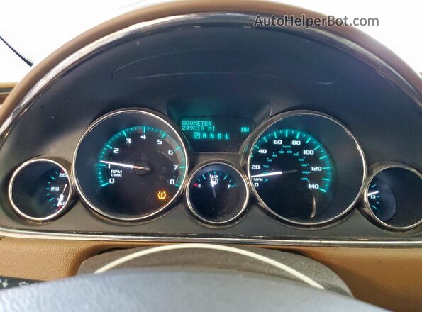 5GAKRCKDXGJ291239 2016 BUICK ENCLAVE Белый Вид щитка приборов