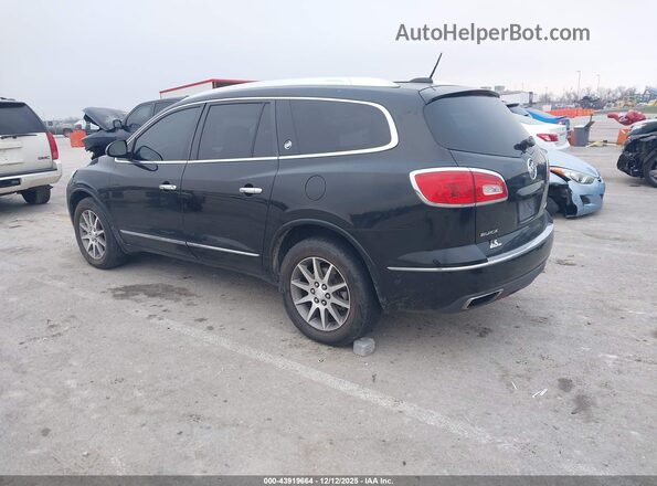 5GAKVBKD0HJ195482 2017 BUICK ENCLAVE Черный Задняя левая четверть