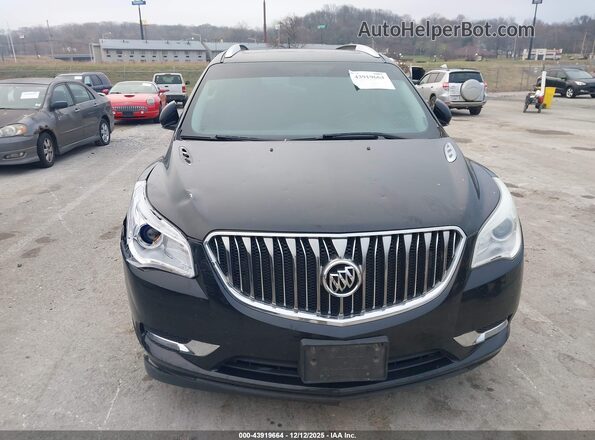 5GAKVBKD0HJ195482 2017 BUICK ENCLAVE Черный Вид спереди