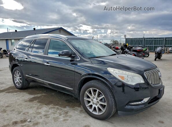 5GAKVBKD4GJ126115 2016 BUICK ENCLAVE Черный Передняя правая четверть