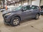 2016 Honda Cr-v Lx Gray vin: 5J6RM4H33GL017086