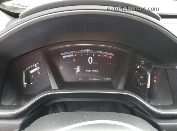 5J6RW1H54LA017159 2020 HONDA CR-V Белый Вид щитка приборов