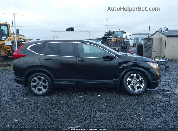 5J6RW2H83HL040606 2017 HONDA CR-V Черный Вид задней части салона