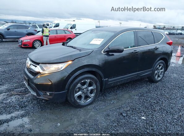 5J6RW2H83HL040606 2017 HONDA CR-V Черный Передняя левая четверть