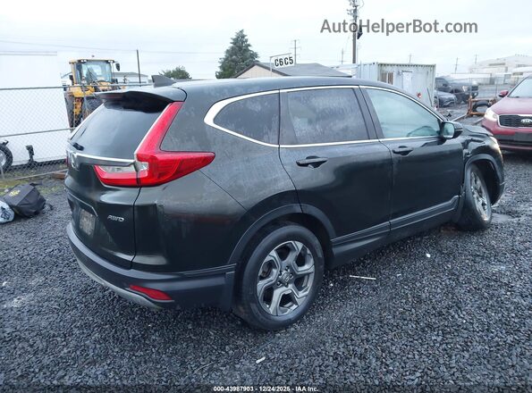 5J6RW2H83HL040606 2017 HONDA CR-V Черный Задняя правая четверть