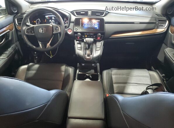 5J6RW2H83LL006917 2020 HONDA CR-V Серебряный Вид панели приборов