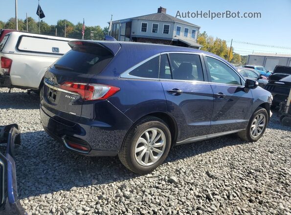 5J8TB4H58GL005441 2016 ACURA RDX Синий Задняя правая четверть