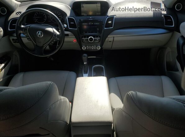 5J8TB4H58GL005441 2016 ACURA RDX Синий Вид панели приборов