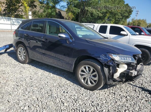 5J8TB4H58GL005441 2016 ACURA RDX Синий Передняя правая четверть