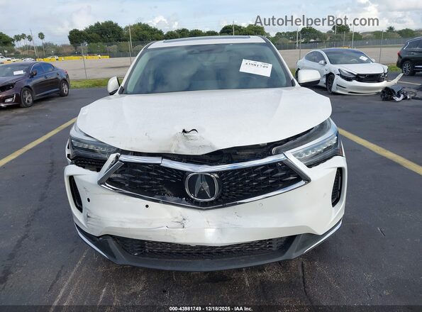 5J8TC1H5XPL008384 2023 ACURA RDX Белый Вид щитка приборов