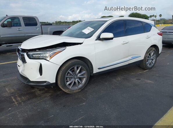 5J8TC1H5XPL008384 2023 ACURA RDX Белый Передняя левая четверть