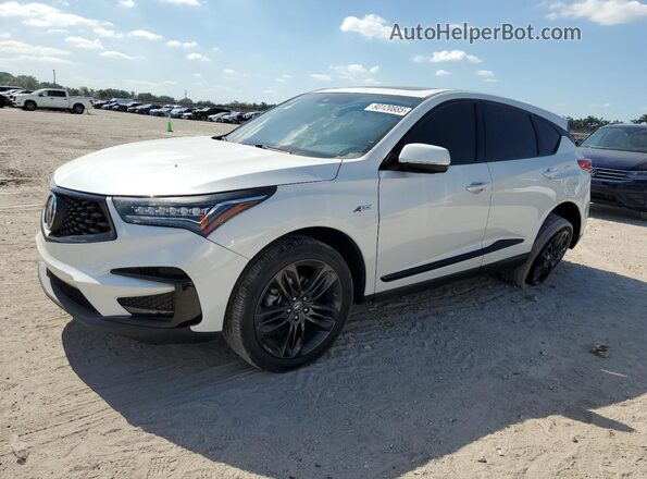 5J8TC1H61ML014174 2021 ACURA RDX Белый Передняя левая четверть