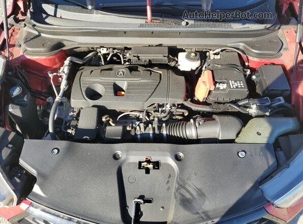 5J8TC1H62PL004760 2023 ACURA RDX Красный Вид задней части салона