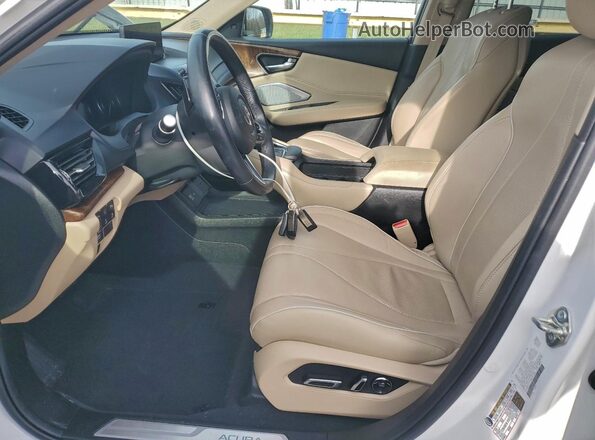 5J8TC1H73ML001435 2021 ACURA RDX White Widok wnętrza z przodu