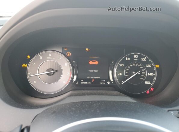 5J8TC2H3XRL030778 2024 ACURA RDX White ხელსაწყოთა პანელის ხედი