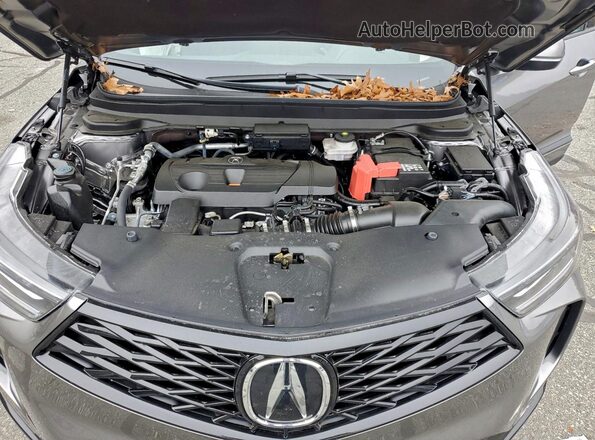 5J8TC2H46SL016603 2025 ACURA RDX Gray Vista del compartimento del motor