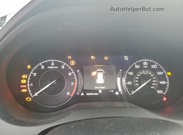 5J8TC2H51PL006058 2023 ACURA RDX Черный Вид щитка приборов