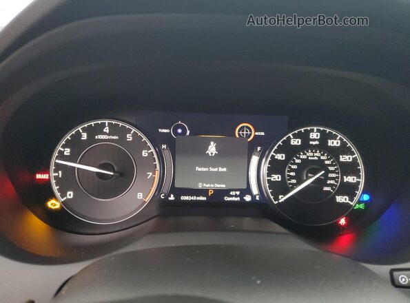 5J8TC2H53ML014920 2021 ACURA RDX Белый Вид щитка приборов