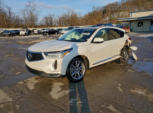 5J8TC2H57PL007845 2023 ACURA RDX White Vista tres cuartos delantera izquierda