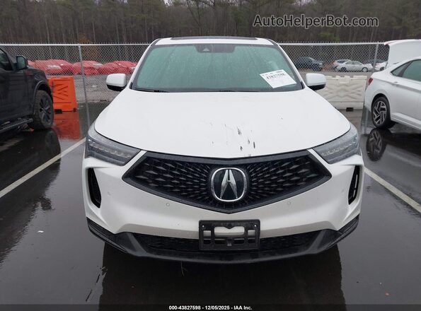 5J8TC2H63PL024327 2023 ACURA RDX White Вид щитка приладів