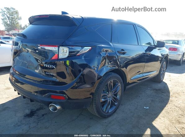 5J8TC2H64PL004443 2023 ACURA RDX Черный Задняя правая четверть