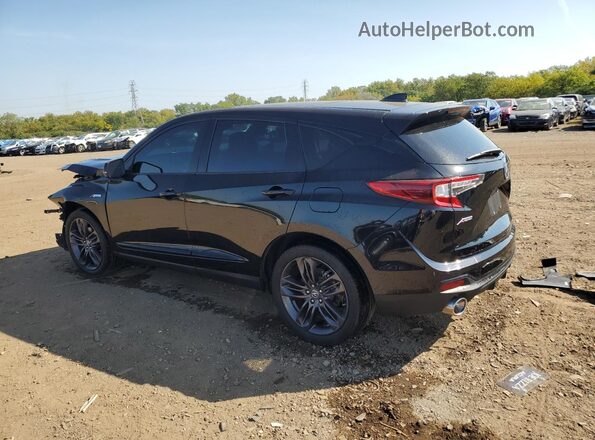 5J8TC2H67ML029624 2021 ACURA RDX Black Rear left