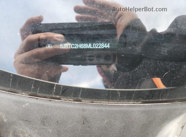 5J8TC2H68ML022844 2021 ACURA RDX Белый Вид наклейки с VIN-кодом