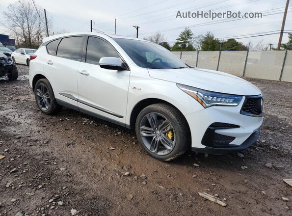 5J8TC2H68ML022844 2021 ACURA RDX Белый Передняя правая четверть