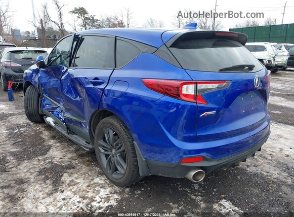 5J8TC2H6XRL017622 2024 ACURA RDX Blue Trasero izquierdo