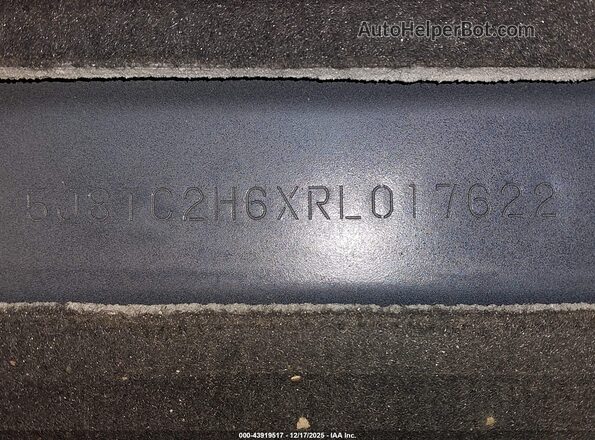 5J8TC2H6XRL017622 2024 ACURA RDX Blue Vista del compartimento del motor