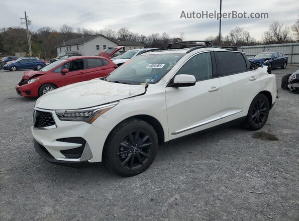 5J8TC2H72KL016432 2019 ACURA RDX Белый Передняя левая четверть