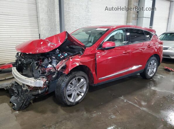 5J8TC2H74ML007265 2021 ACURA RDX Красный Передняя левая четверть