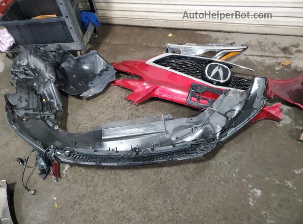 5J8TC2H74ML007265 2021 ACURA RDX Красный Вид наклейки с VIN-кодом