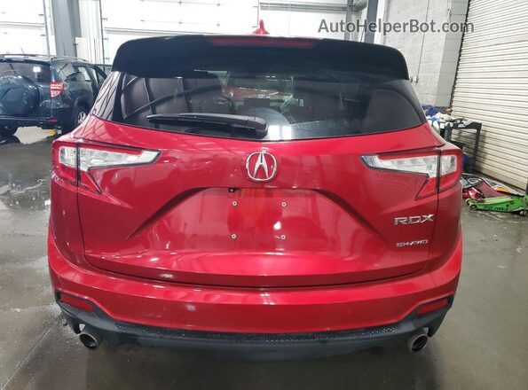 5J8TC2H74ML007265 2021 ACURA RDX Красный Вид сзади