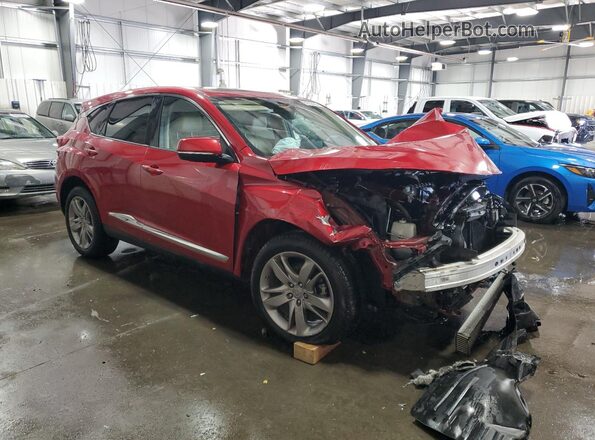 5J8TC2H74ML007265 2021 ACURA RDX Красный Передняя правая четверть