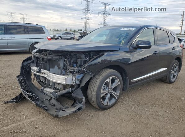 5J8TC2H76PL015176 2023 ACURA RDX Black წინა მარცხენა ხედი სამი მეოთხედიდან