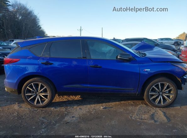 5J8TC2H80SL007057 2025 ACURA RDX Blue Instrument cluster view