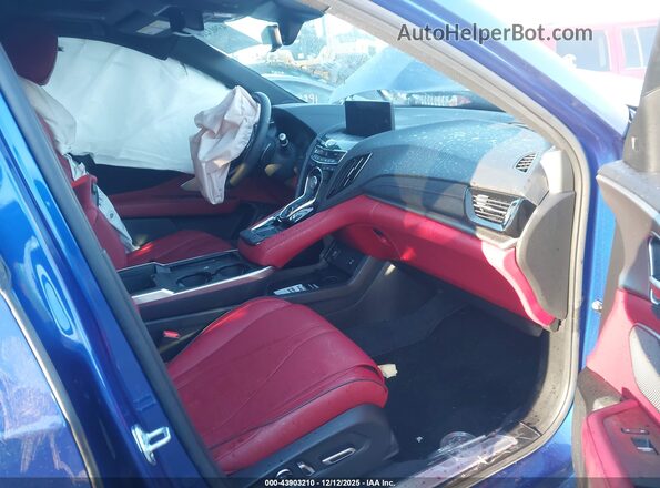 5J8TC2H80SL007057 2025 ACURA RDX Blue Front interior view