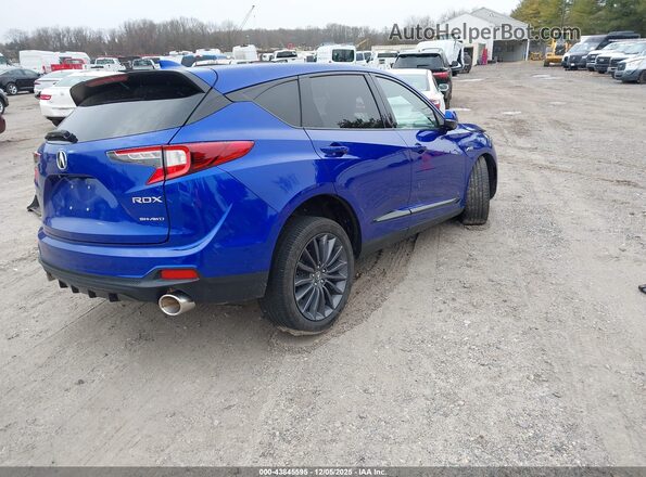 5J8TC2H83NL016629 2022 ACURA RDX Синий Задняя правая четверть