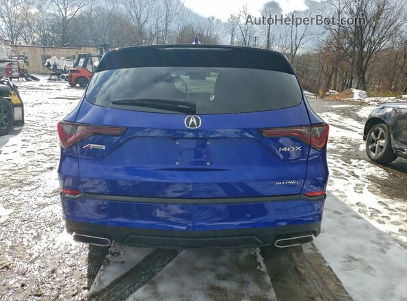 5J8YE1H00SL009072 2025 ACURA MDX Синий Вид сзади