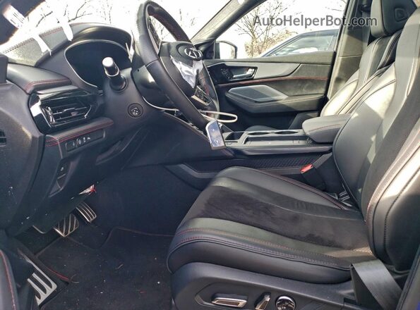 5J8YE1H00SL009072 2025 ACURA MDX Синий Вид салона спереди