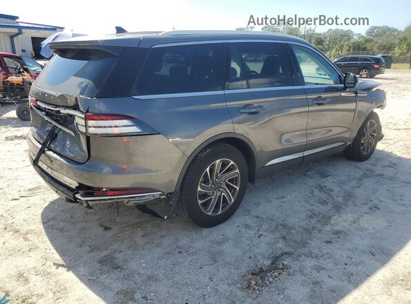 5LM5J6WC5MGL16328 2021 LINCOLN AVIATOR Серый Задняя правая четверть