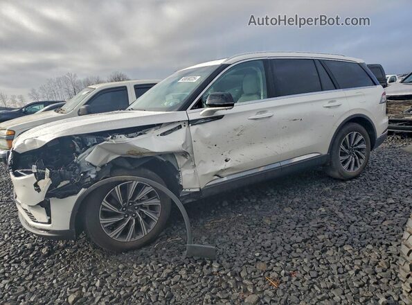 5LM5J6XCXSGL26333 2025 LINCOLN AVIATOR Белый Передняя левая четверть