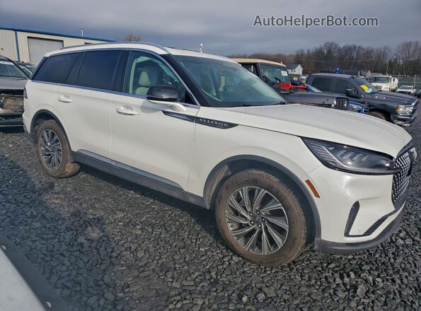 5LM5J6XCXSGL26333 2025 LINCOLN AVIATOR Белый Передняя правая четверть