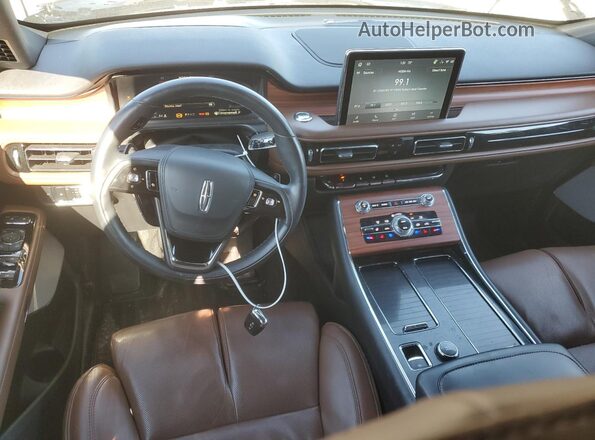 5LM5J7WC1RGL10622 2024 LINCOLN AVIATOR Черный Вид панели приборов